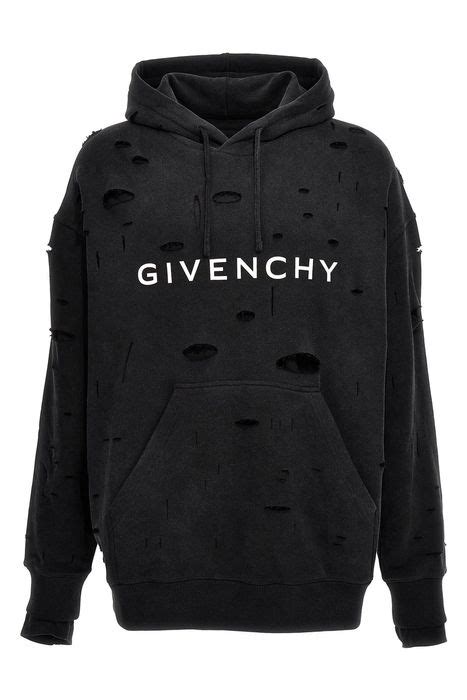 givenchy sleeveless hoodie 17|Givenchy hoodie with holes.